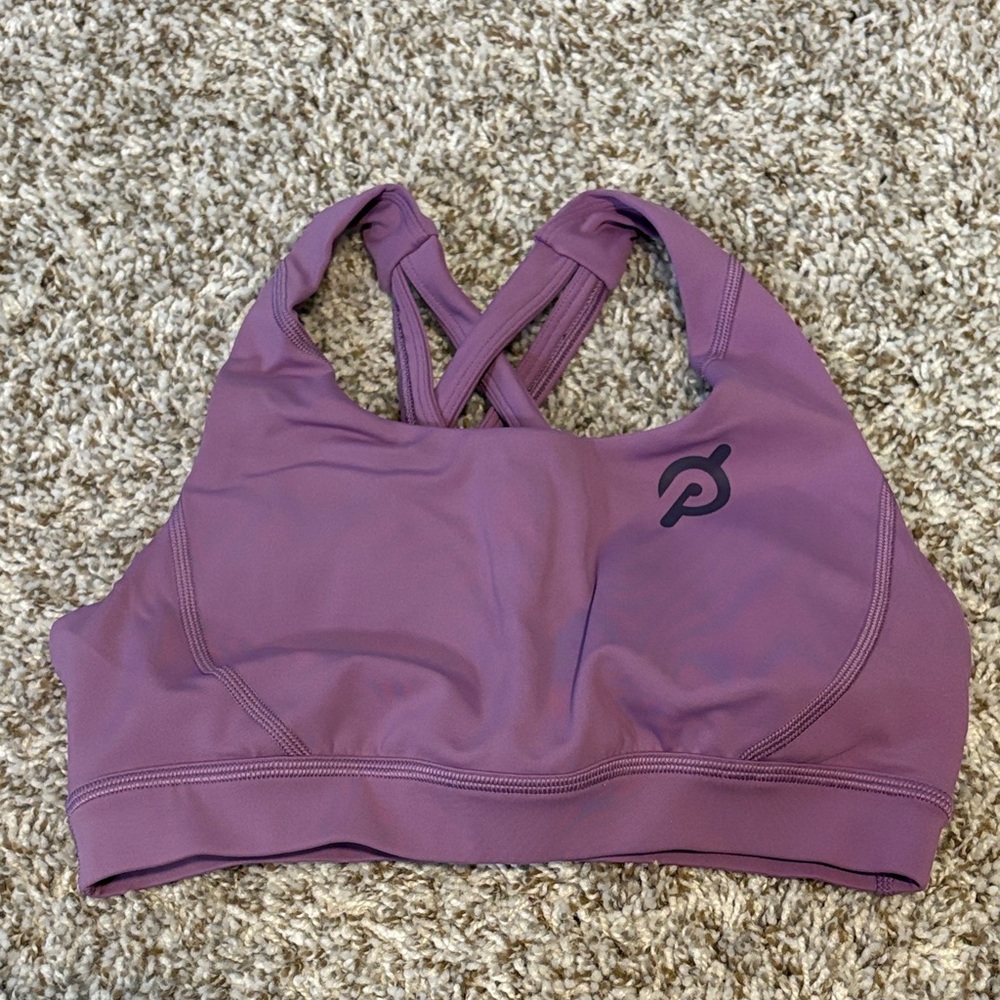 Peloton Lavender Sports Bra